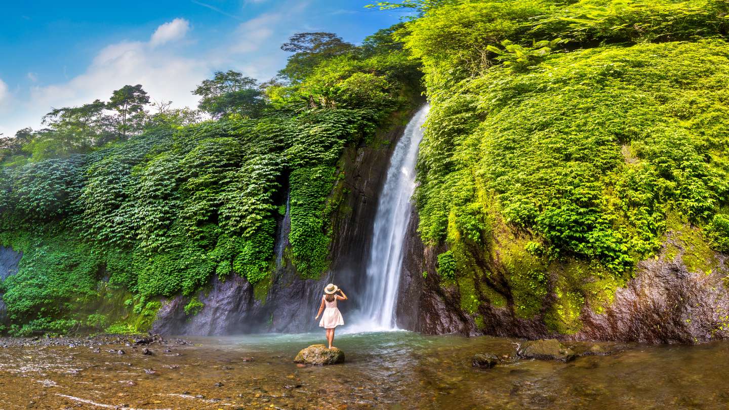 <span>2:00 PM</span> Let's proceed to the captivating Munduk Waterfall, where you can witness its mesmerizing beauty firsthand.